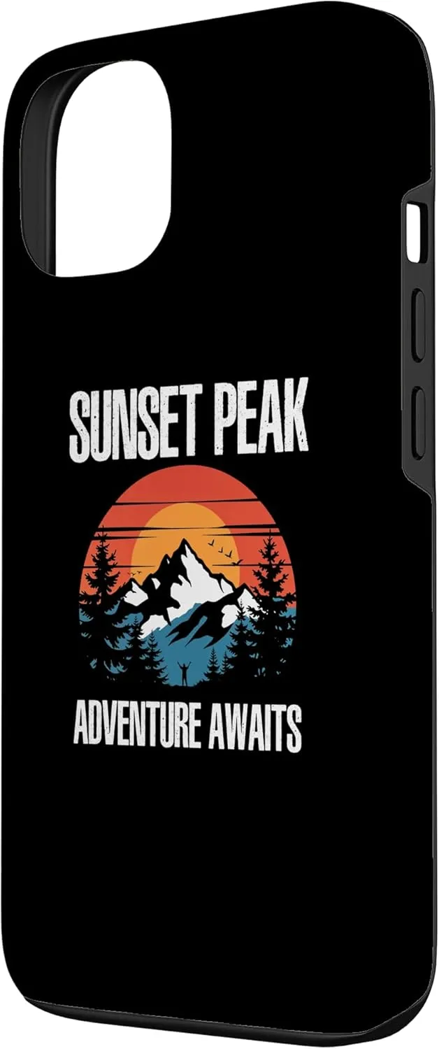 iPhone 13 Sunset Peak Adventure Awaits Montana US Mountains MT Case