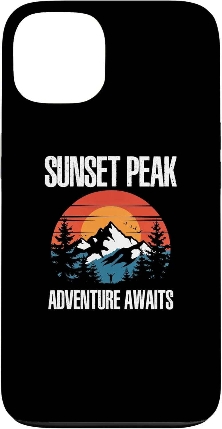 iPhone 13 Sunset Peak Adventure Awaits Montana US Mountains MT Case