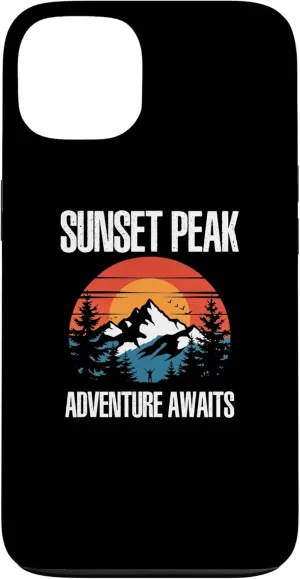 iPhone 13 Sunset Peak Adventure Awaits Montana US Mountains MT Case