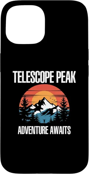 iPhone 15 Telescope Peak Adventure Awaits California US Mountains CA Case