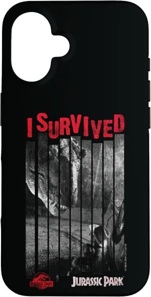 iPhone 16 Jurassic Park T-Rex I Survived Case