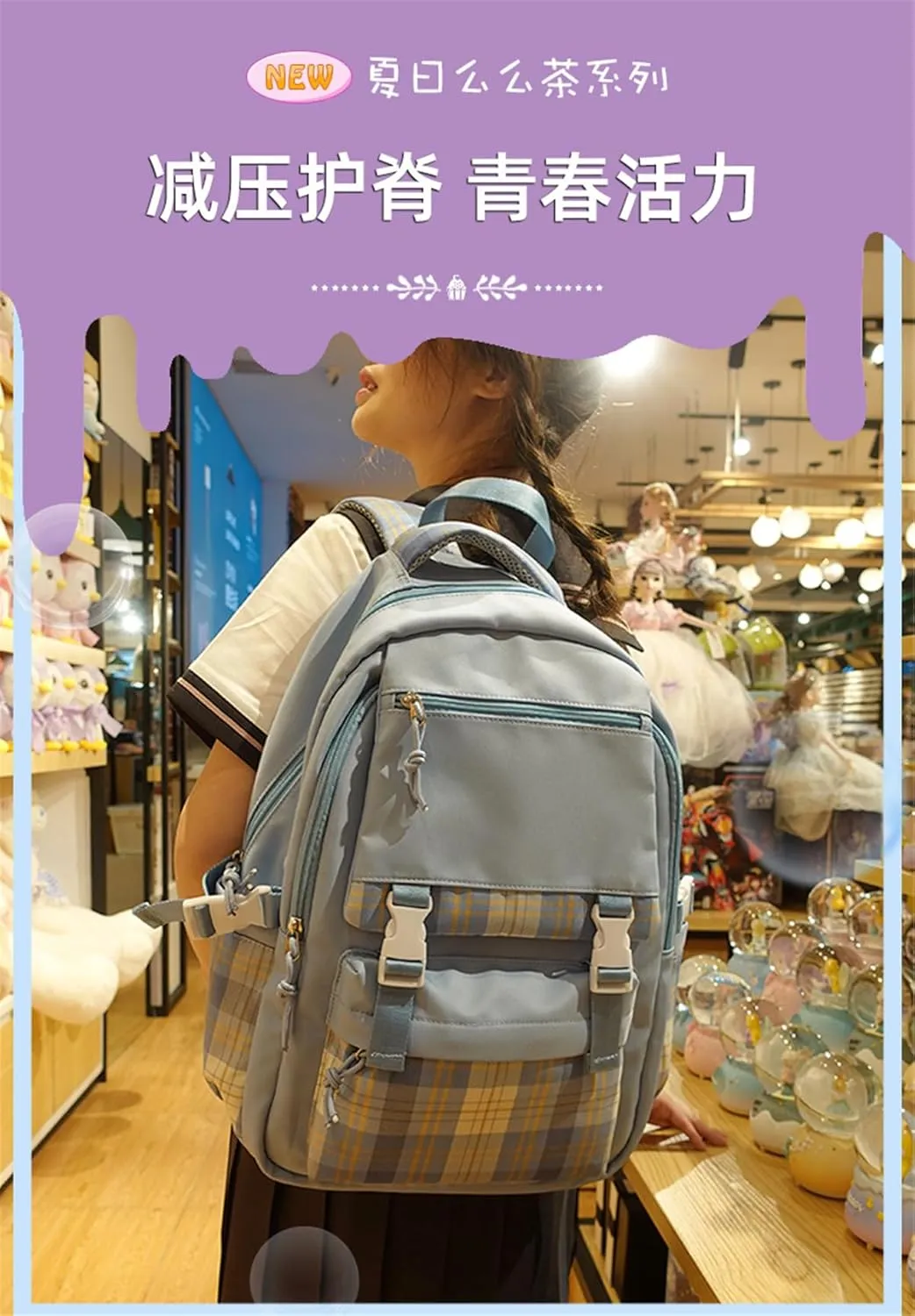 ISaikoy Anime Fruit Basket Backpack Student Kyo Soma Daypack Bookbag Daypack School Bag 7