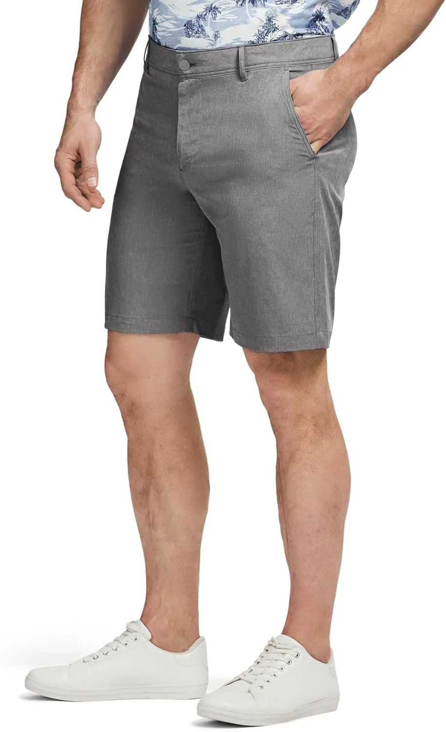 IZOD Men's Saltwater Hybrid Beach Performance Short