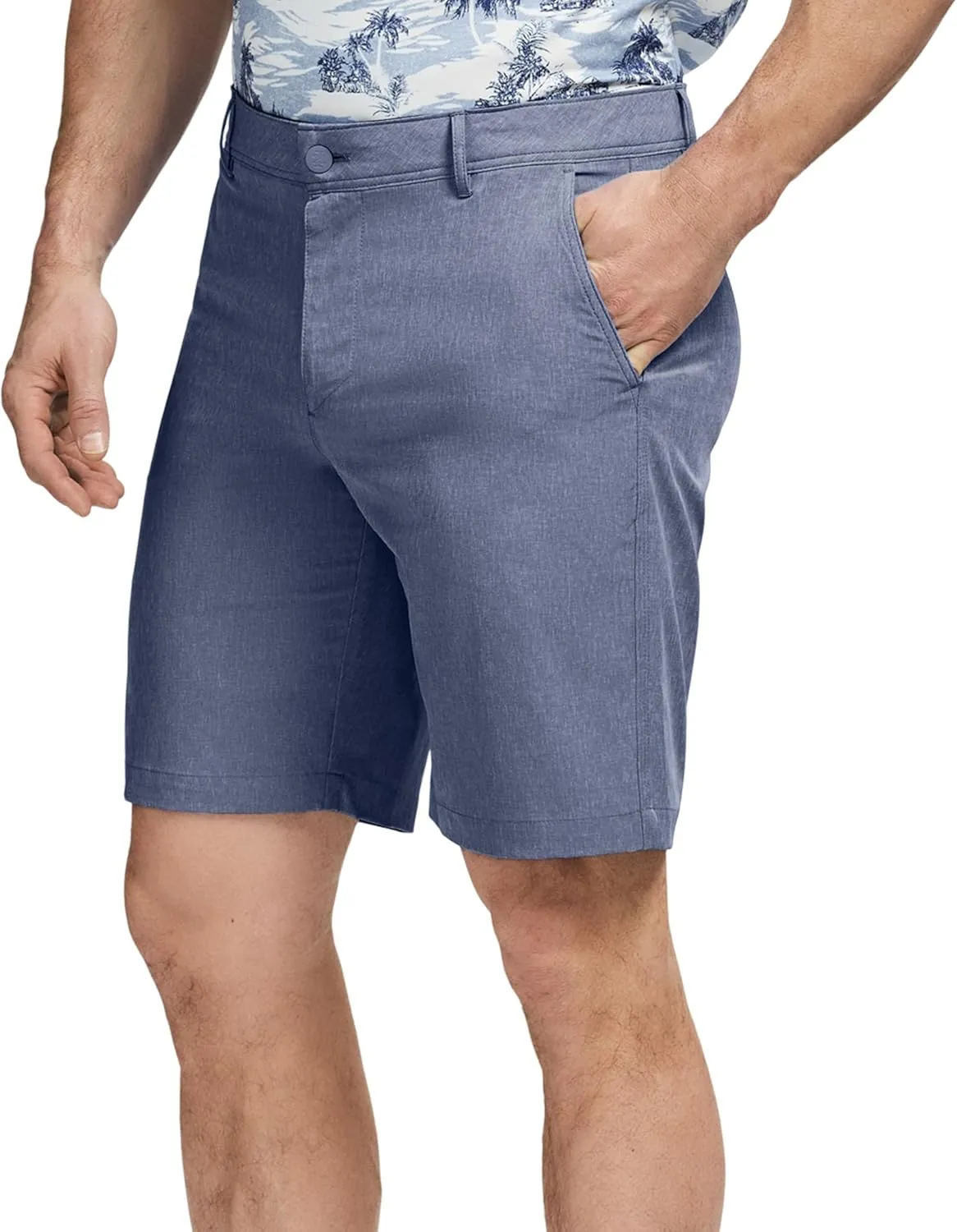 IZOD Men's Saltwater Hybrid Beach Performance Short