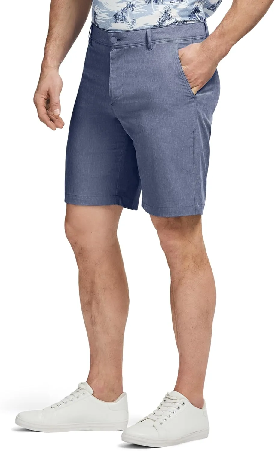 IZOD Men's Saltwater Hybrid Beach Performance Short