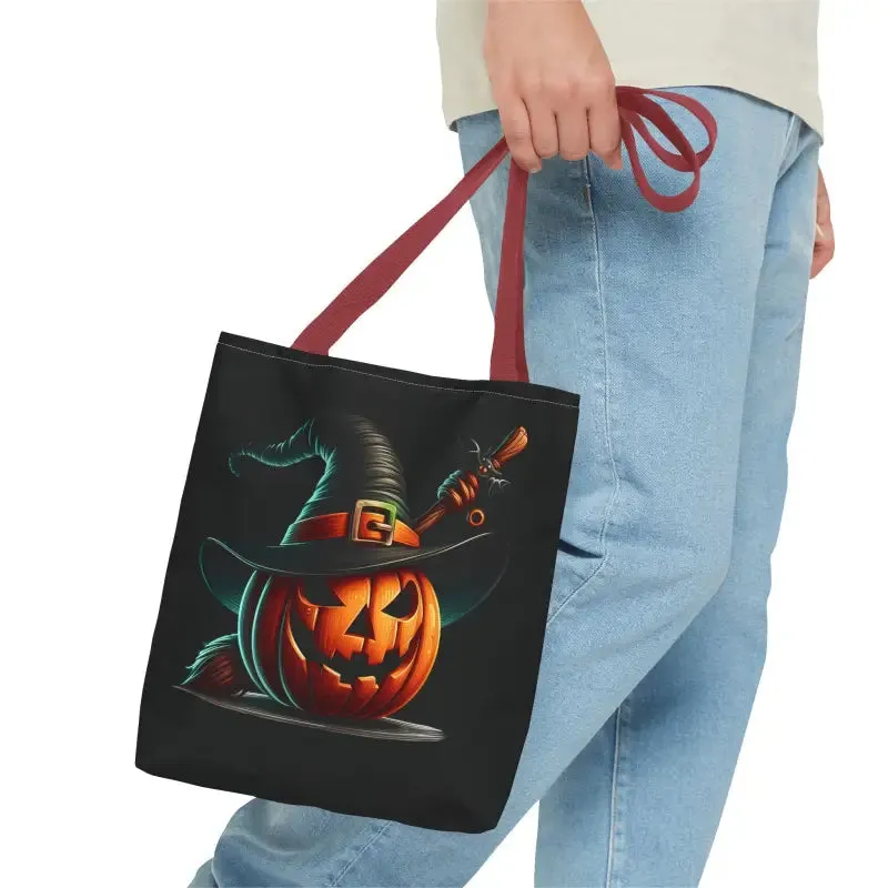Jack o Lantern Tote for Spooky Style Fans
