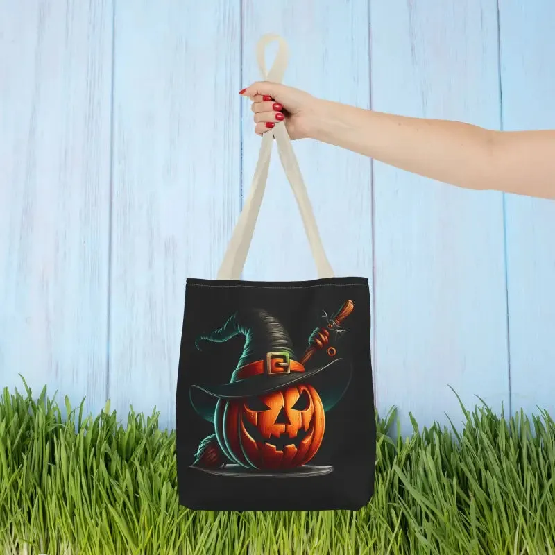 Jack o Lantern Tote for Spooky Style Fans