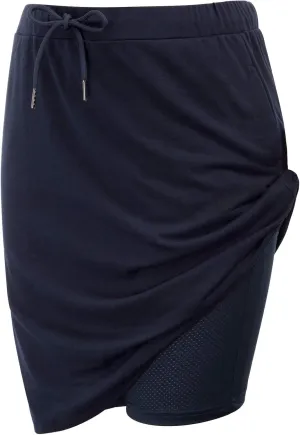 JACK SMITH Women's Stretchy Knee Length Skirts Athletic Skorts for Woman Drawstring Waist with Mesh Shorts Pockets