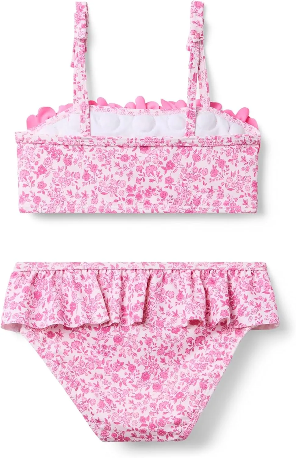 Janie and Jack Girls' Flower Two Piece Swim (Toddler/Little Big Kid)
