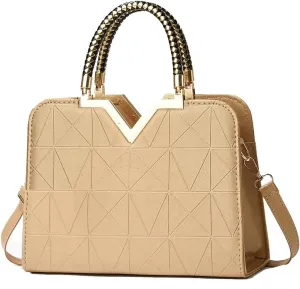 JHVYF Purses for Women Fashion Handbag Ladies Satchel Bags PU Leather Top Handle Shoulder Tote Bags
