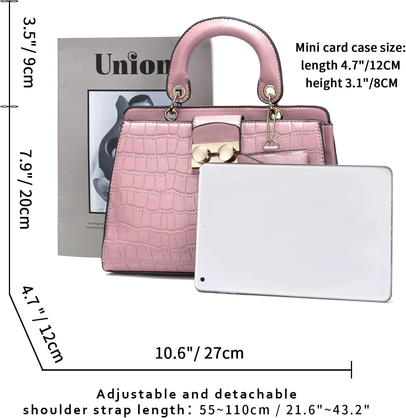 JHVYF Women classics Top Handle Handbag Crossbody Casual Purse Satchel Tote