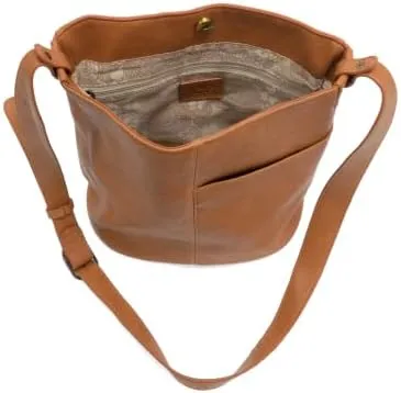 Joy Susan Women's Fashion Purse Bindi Front Slip Pocket Bucket Crossbody Hand Bag