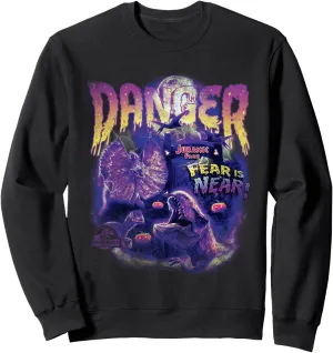 Jurassic Park Fear is Near Vintage Style Sweatshirt