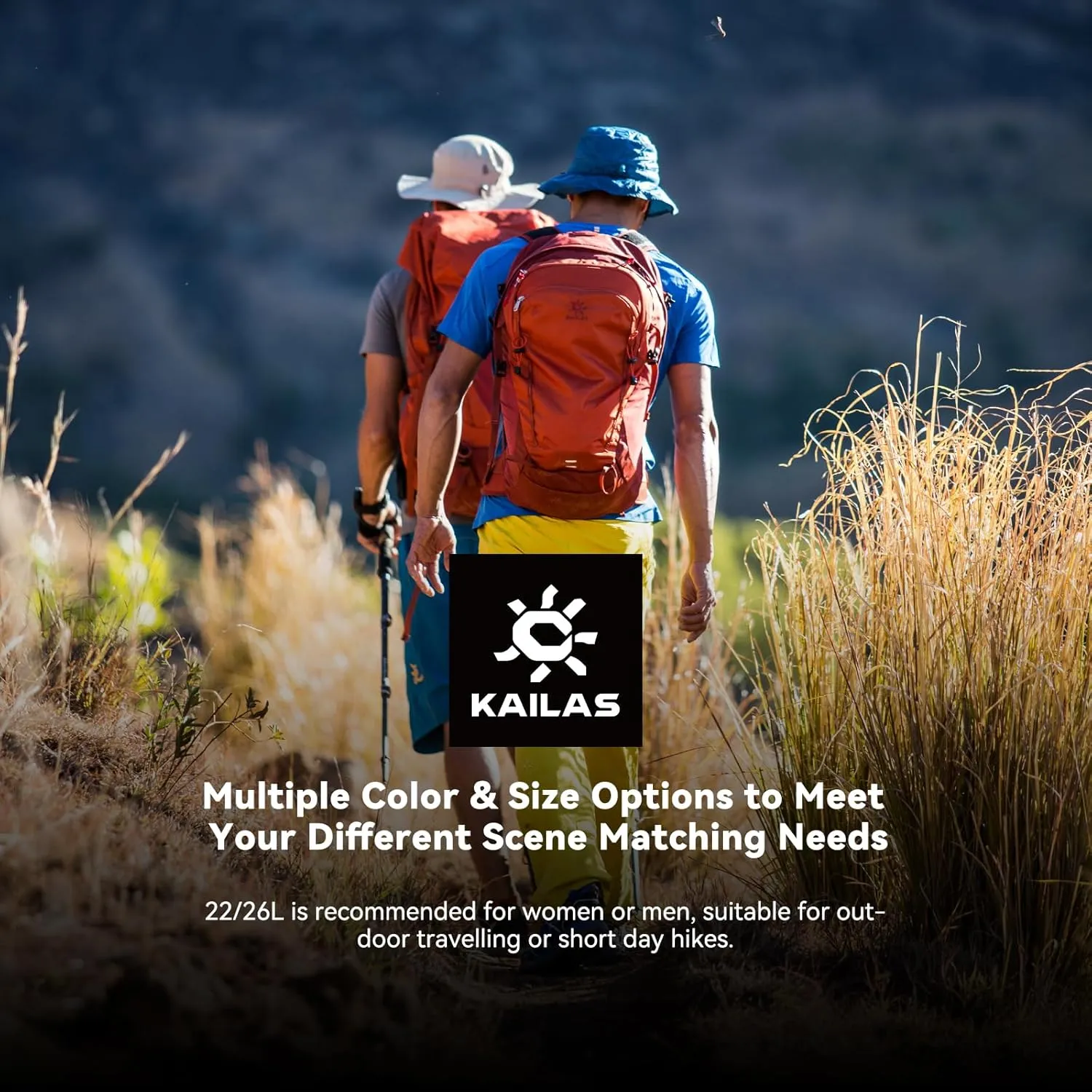 KAILAS Hurricane 20L 26L Hiking Backpack Lightweight Trekking Daypack Small Backpacks for Traveling Camping Outdoor