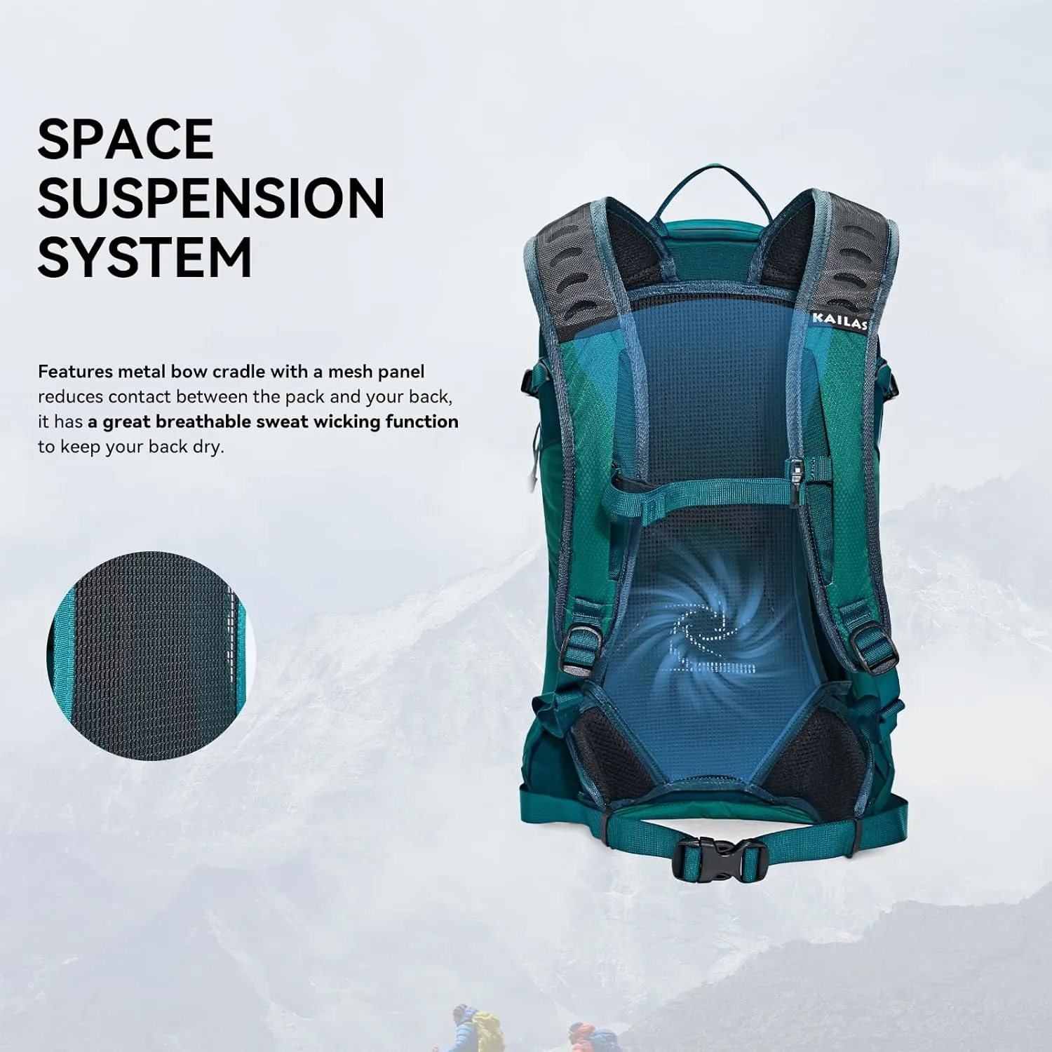 KAILAS Hurricane 20L 26L Hiking Backpack Lightweight Trekking Daypack Small Backpacks for Traveling Camping Outdoor