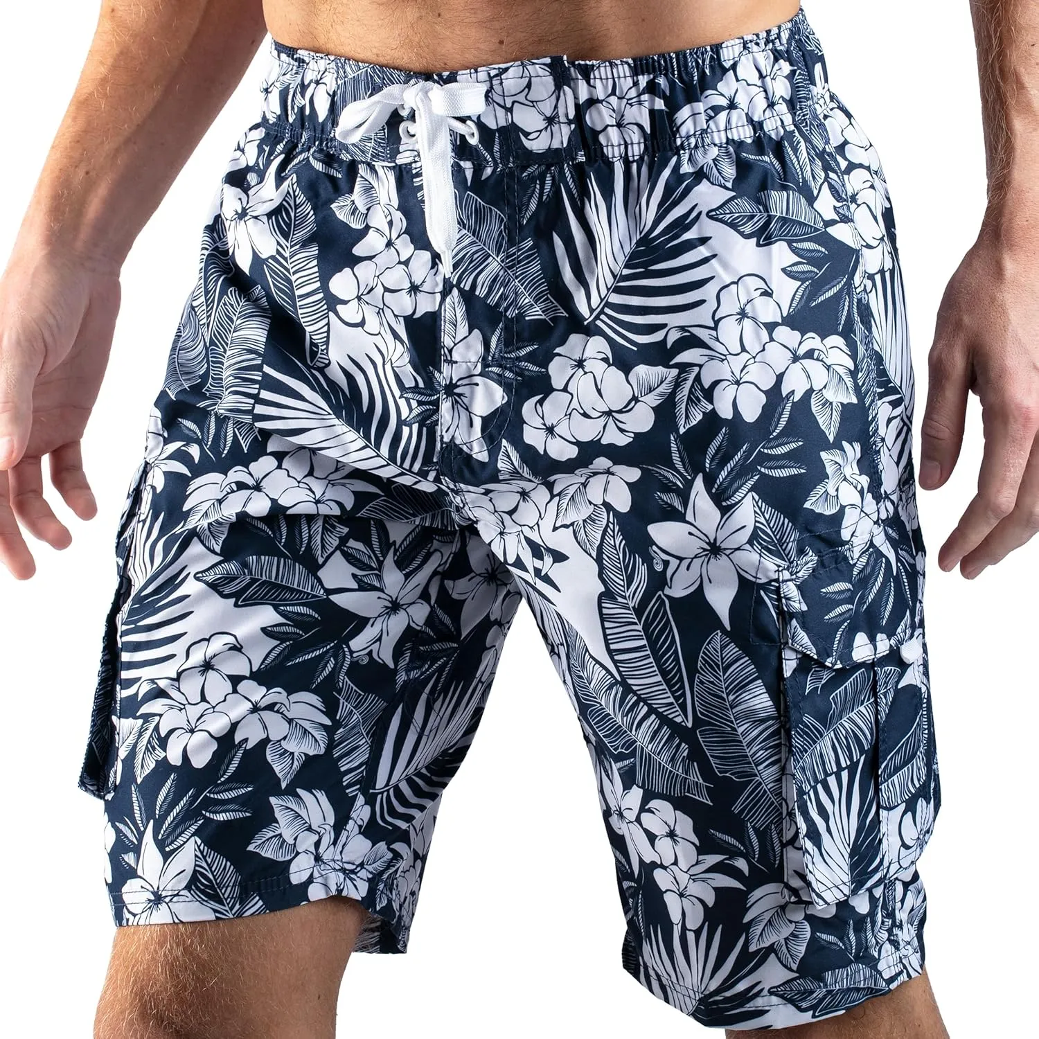 Kanu Surf Havana Men's Swim Trunks Quick Dry Swim Shorts Bathing Suit Men, 5.5 to 7 " Inseam (Regular and Extended Sizes)