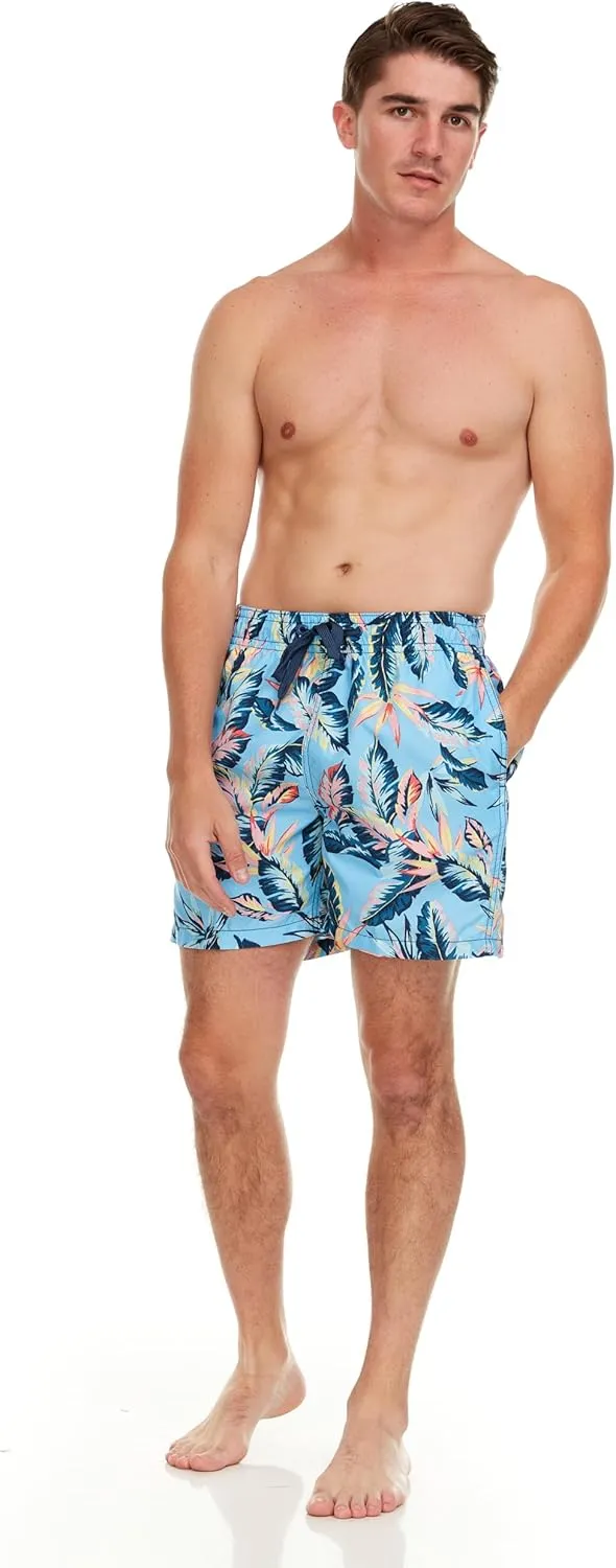 Kanu Surf Men's Monaco Swim Trunks (Regular & Extended Sizes)