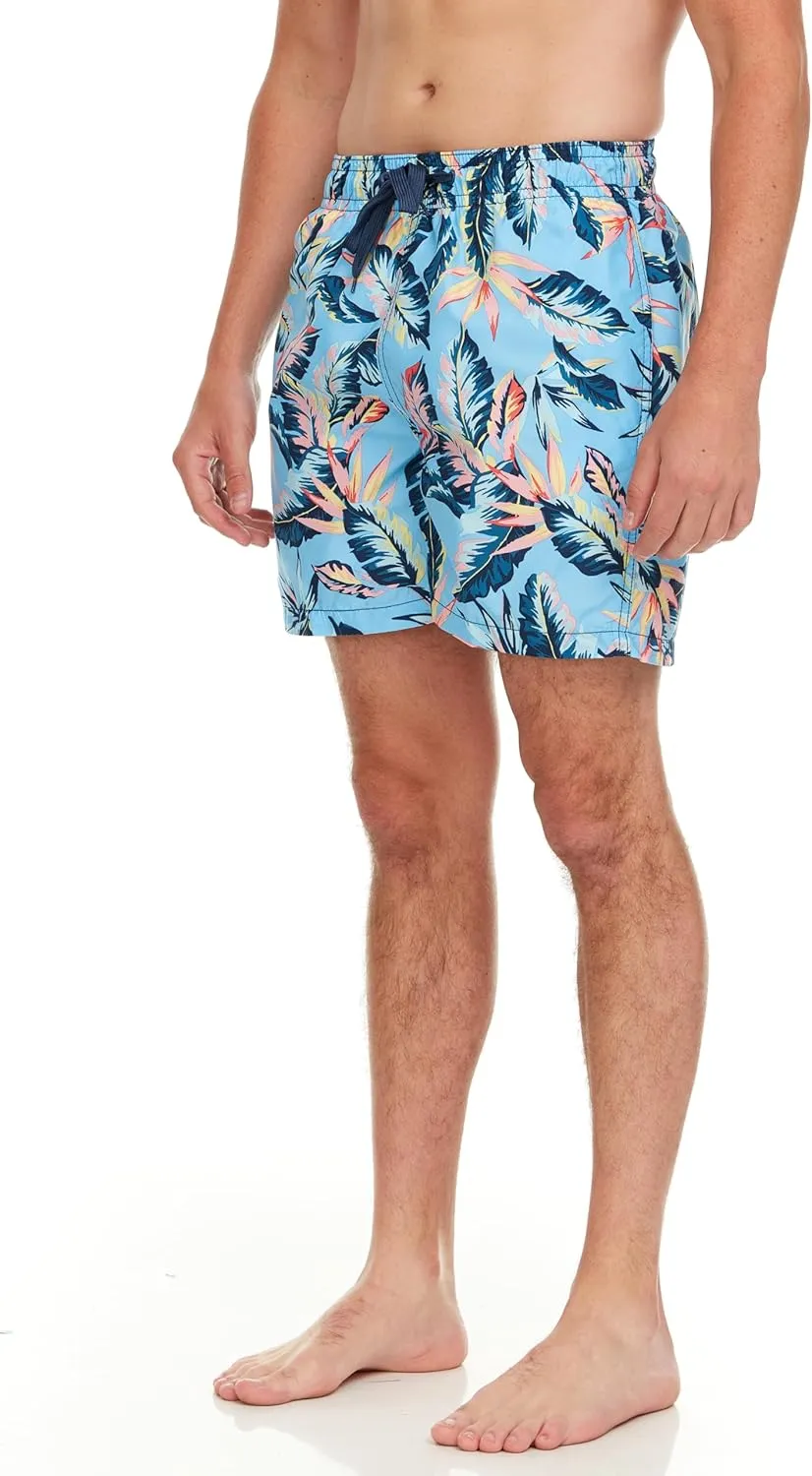 Kanu Surf Men's Monaco Swim Trunks (Regular & Extended Sizes)