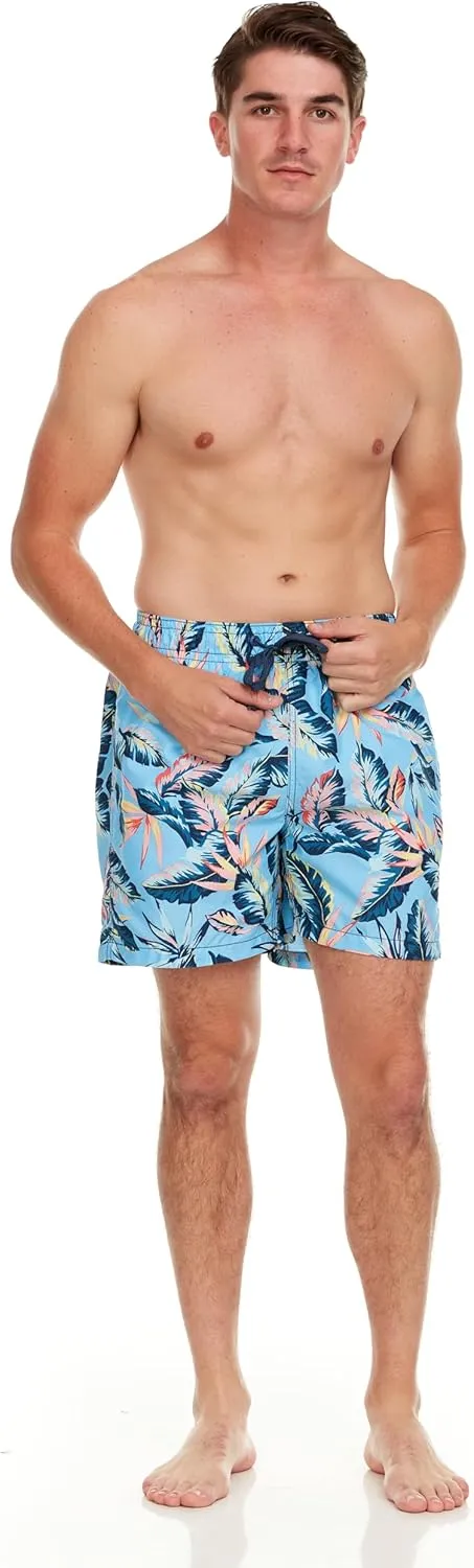 Kanu Surf Men's Monaco Swim Trunks (Regular & Extended Sizes)
