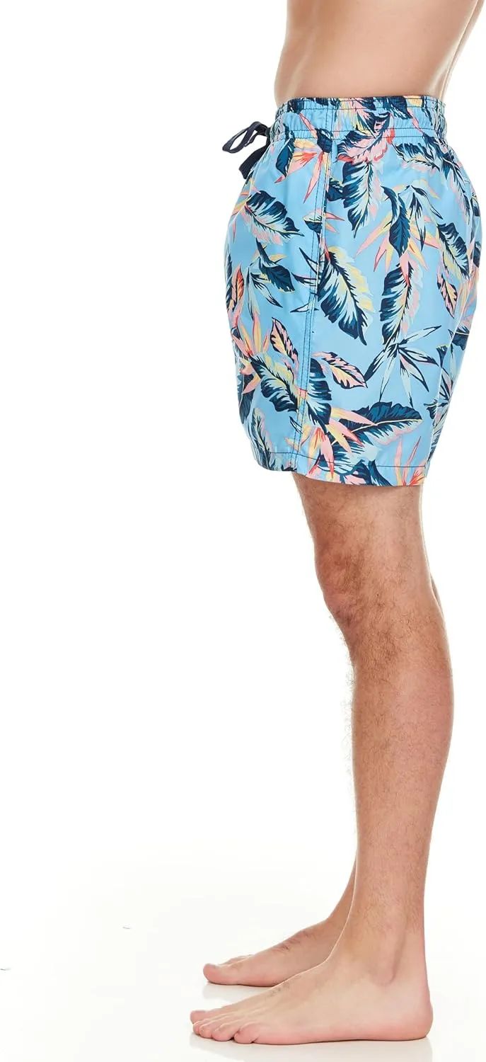 Kanu Surf Men's Monaco Swim Trunks (Regular & Extended Sizes)