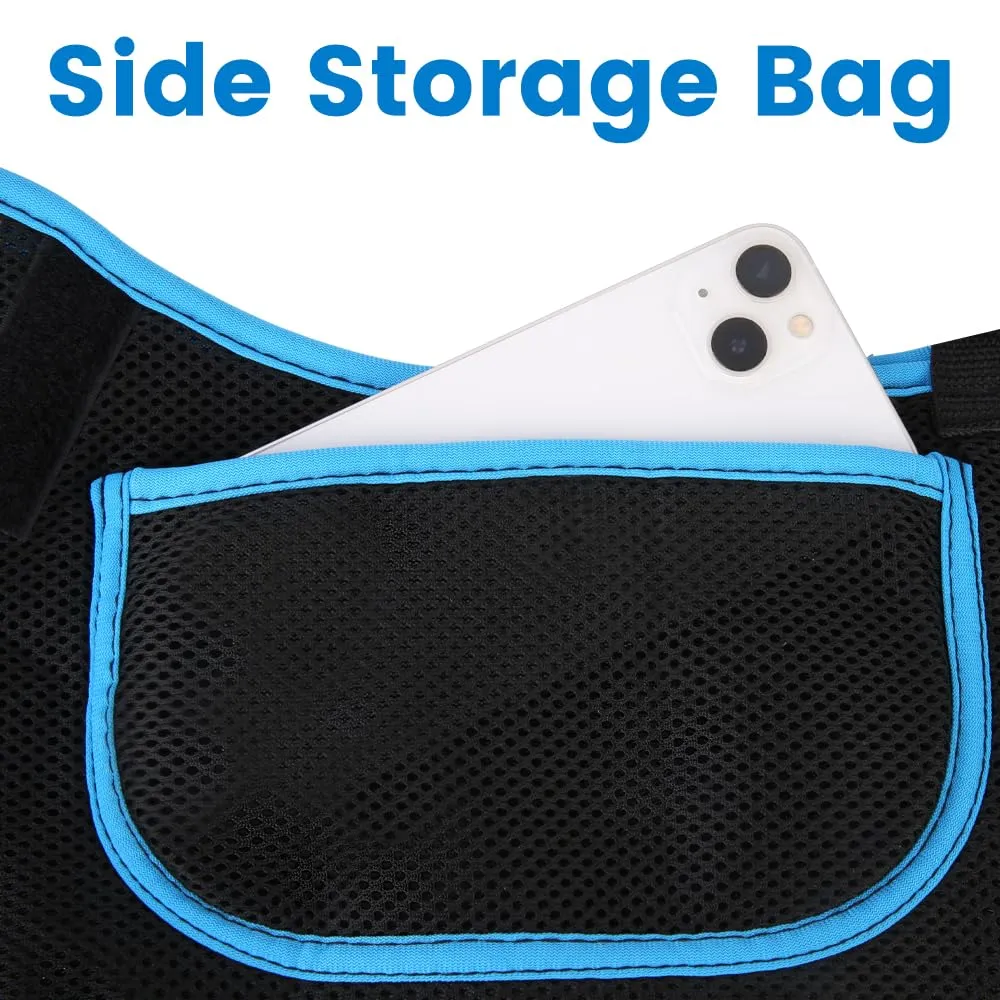 kids arm sling, Lightweight & Breathable Medical Sling with Adjustable Shoulder Strap, Shoulder Mesh Immobilizer Slings for Elbow Injury/Torn Rotator Cuff/Wrist Injury/Surgery, Right or Left