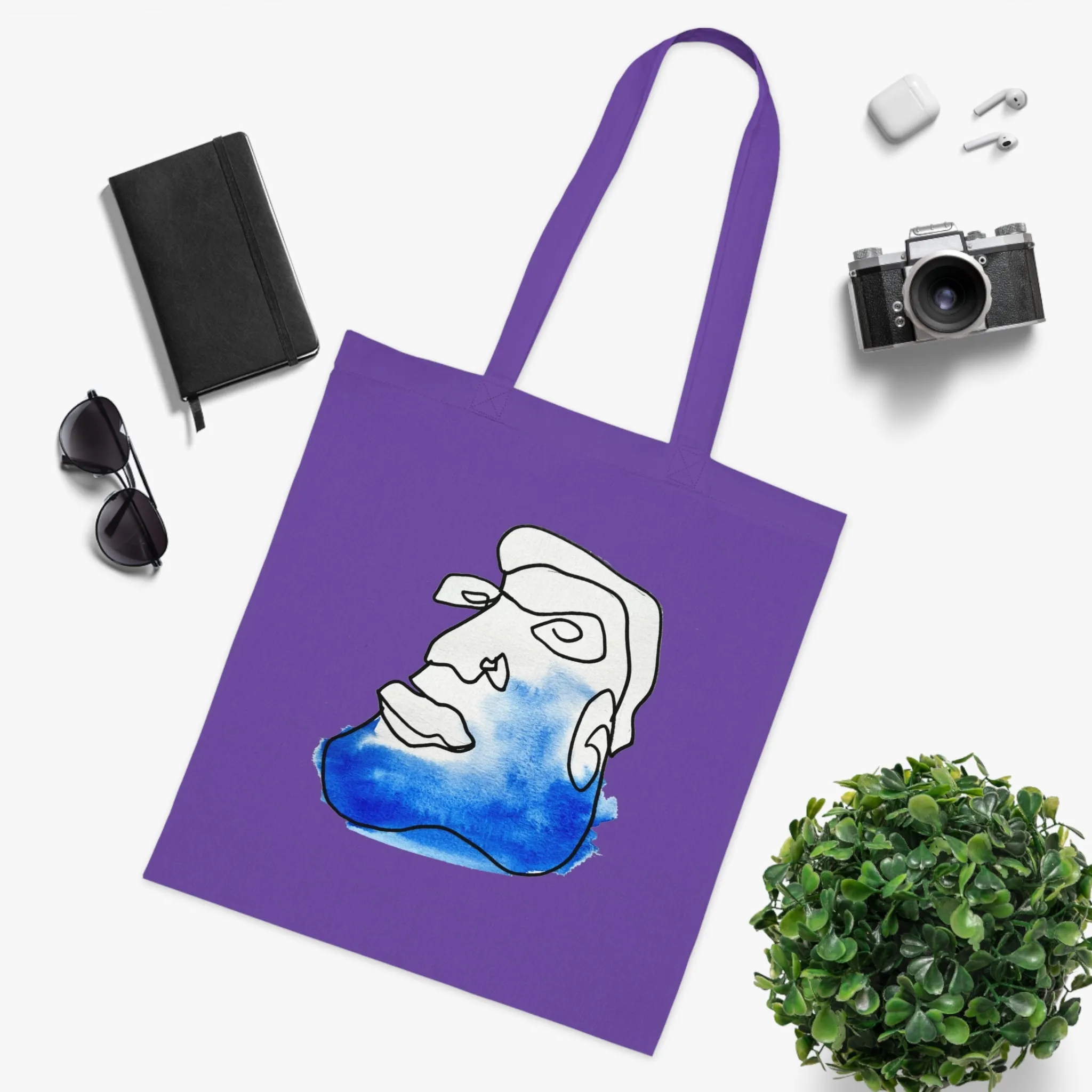 Kind - Versatile 100% Cotton Tote: Vibrant Colors, Light & Practical