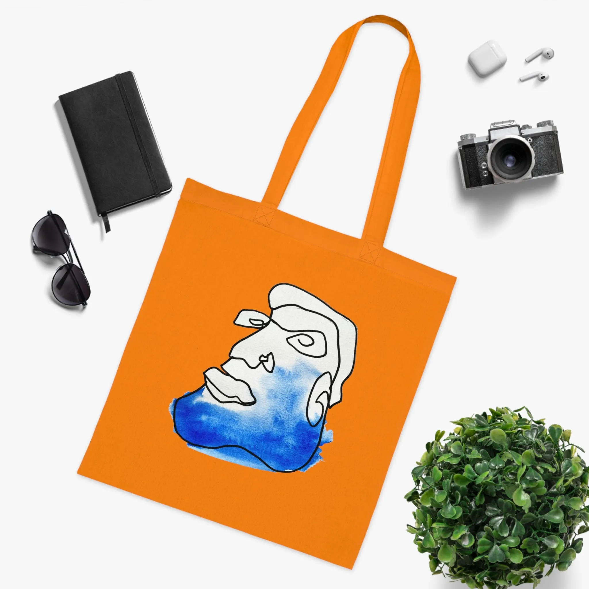 Kind - Versatile 100% Cotton Tote: Vibrant Colors, Light & Practical