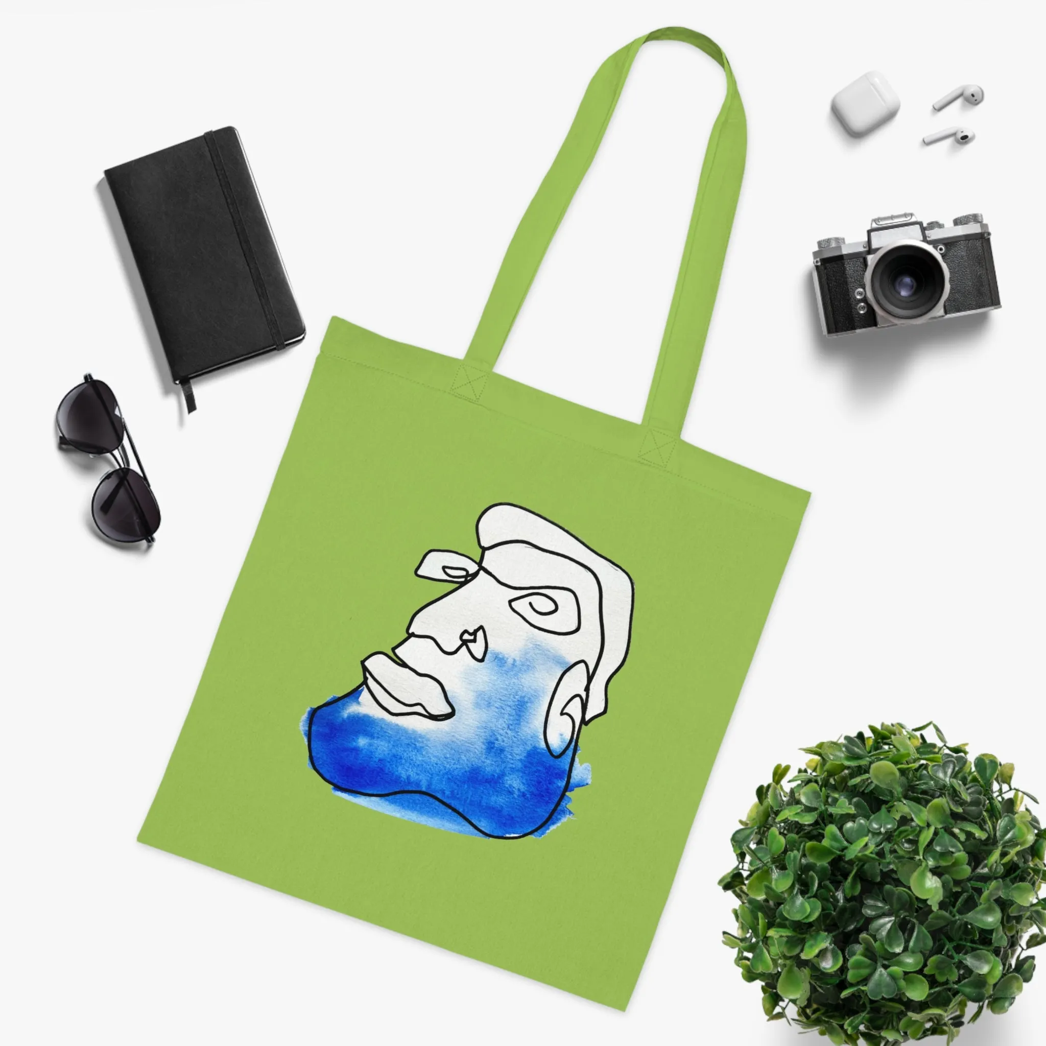 Kind - Versatile 100% Cotton Tote: Vibrant Colors, Light & Practical
