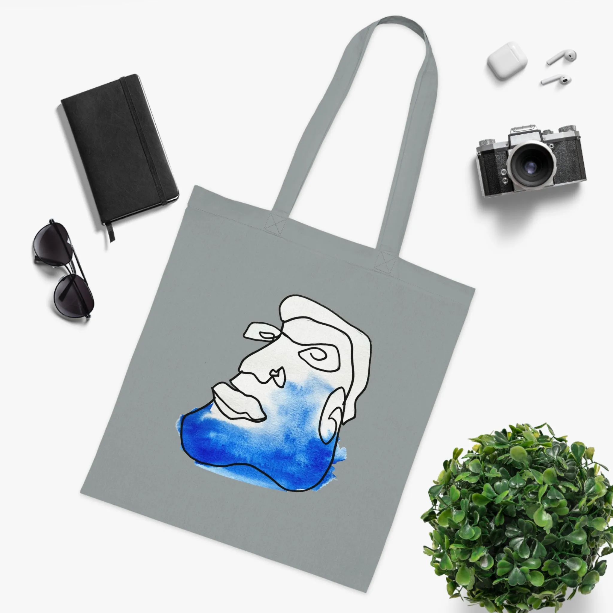 Kind - Versatile 100% Cotton Tote: Vibrant Colors, Light & Practical