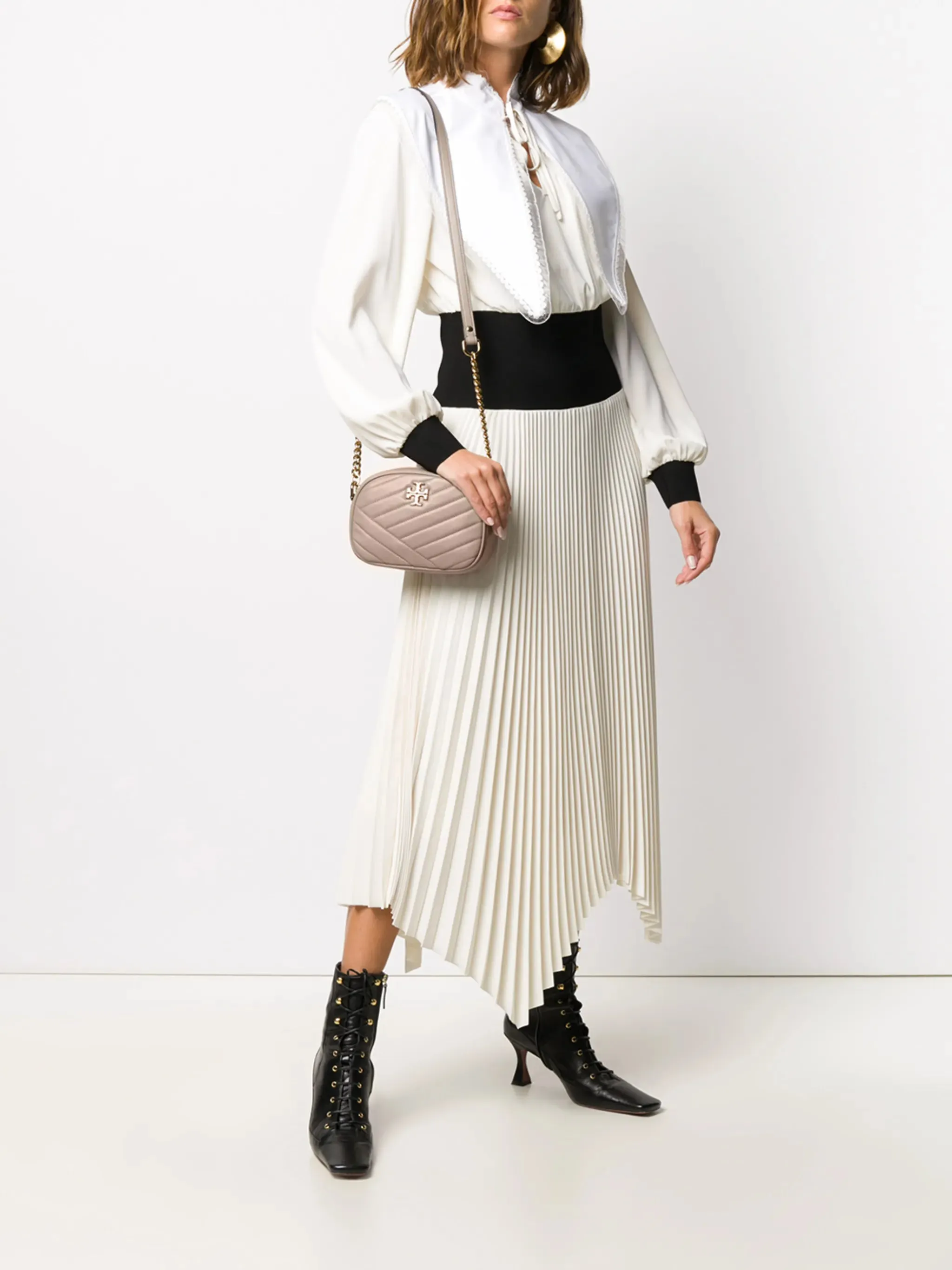 Kira quilted cross-body chevron Ending soon bag Running out fast
