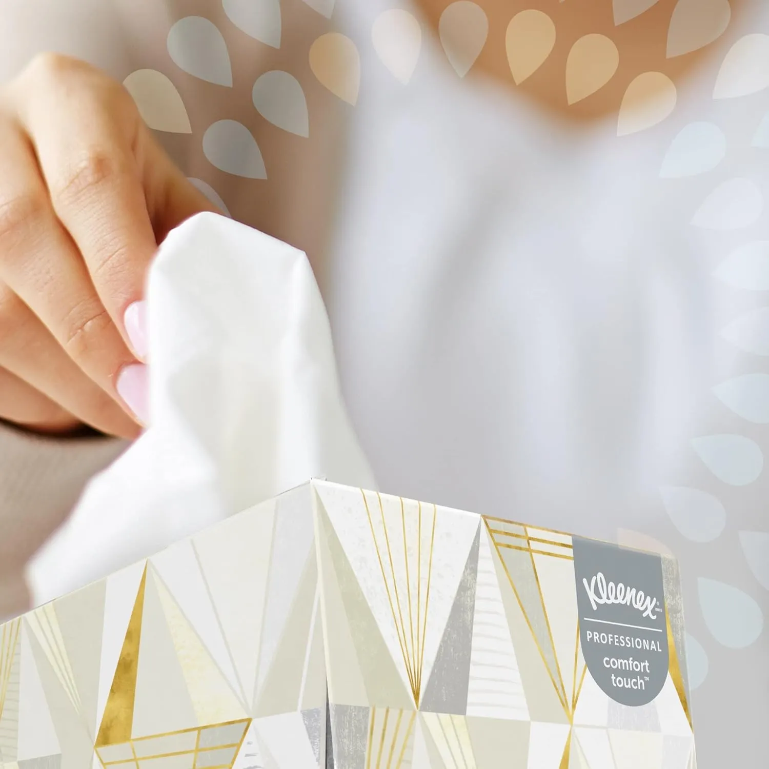 Kleenex® BOUTIQUE™ Facial Tissues, 95 Tissues Per Box, Pack Of 3 Boxes