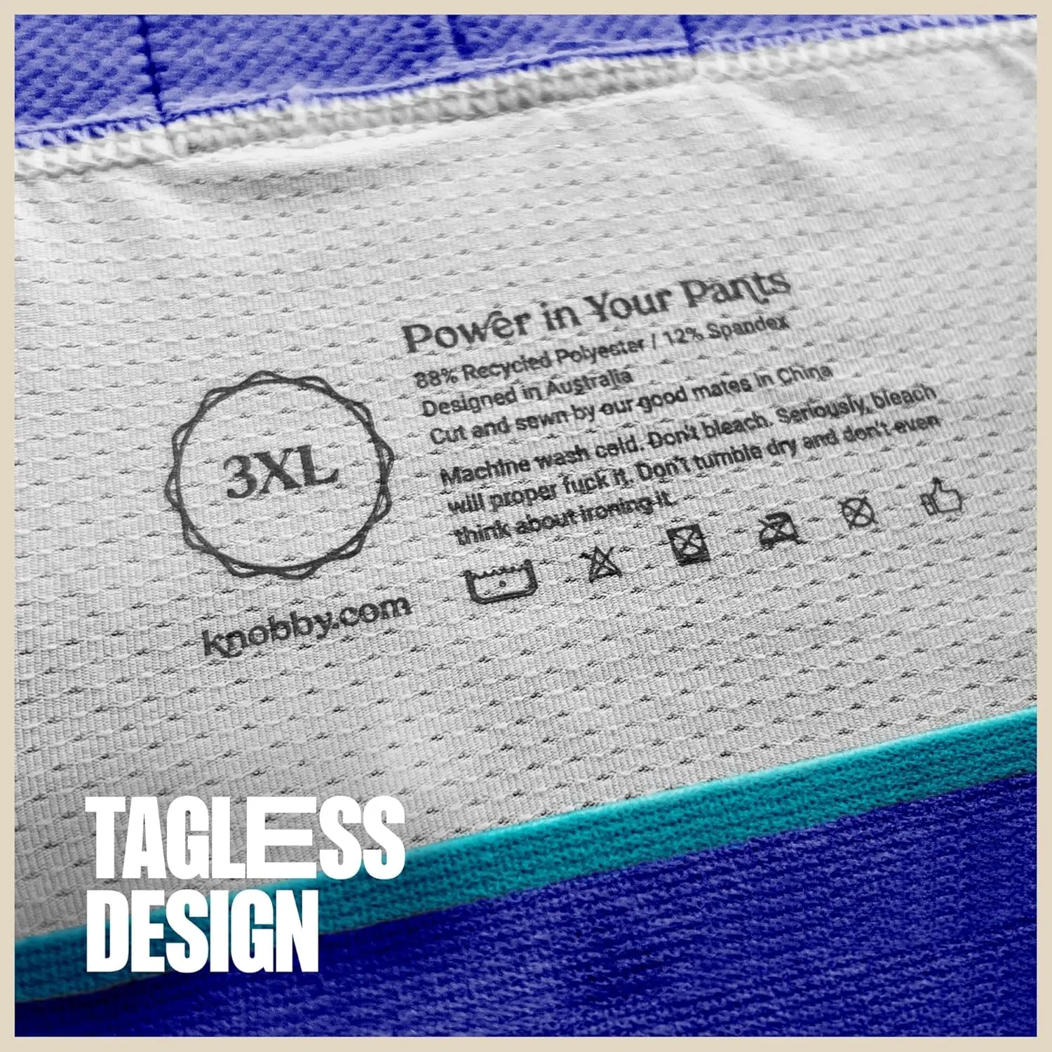Knobby Mens Boxer Briefs - 4.5" Inseam, Moisture Wicking, Odor Control, Breathable, Tagless, Designer Underwear for Men