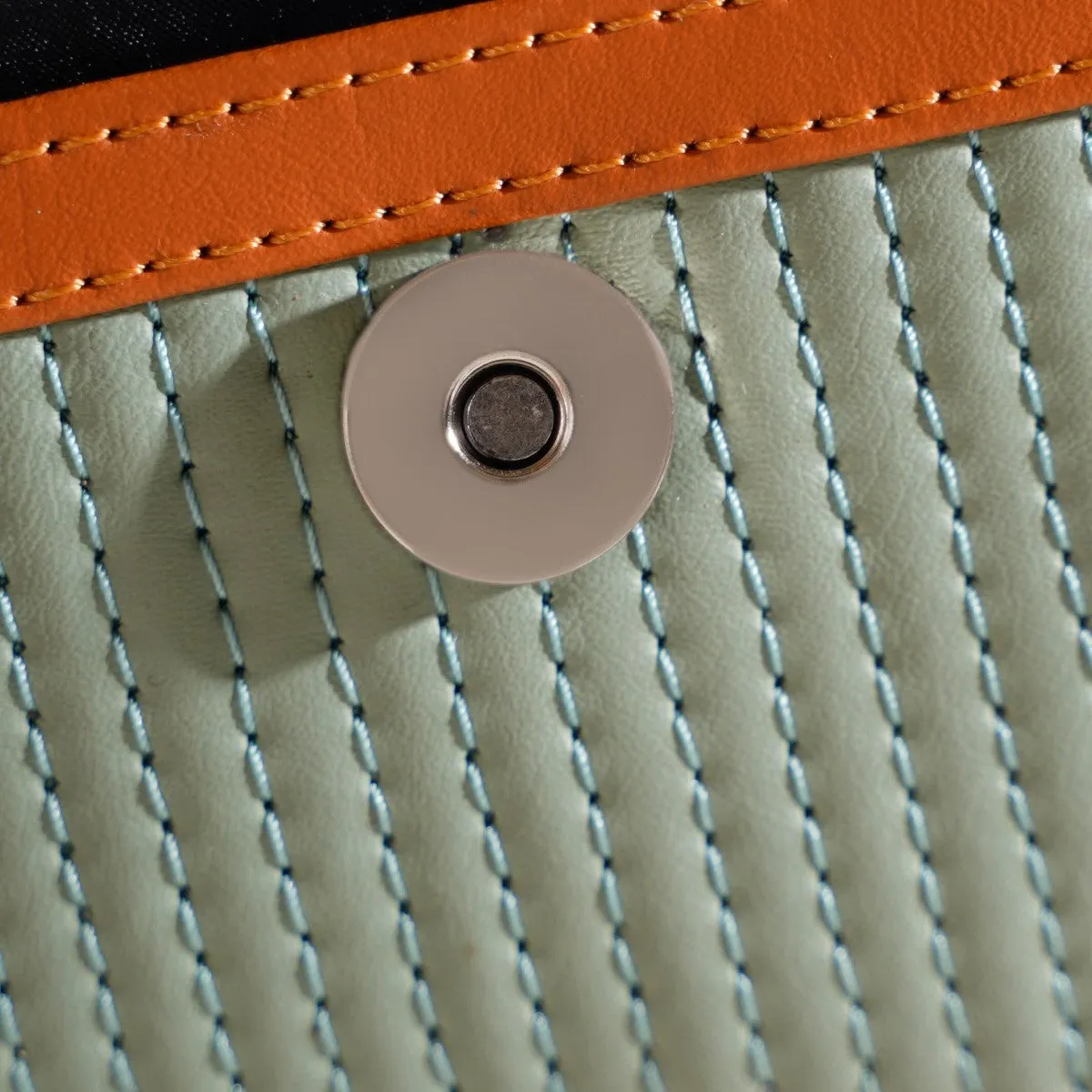La Fusion Sling Bag For Women Sage Green Tan