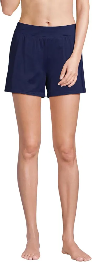 Lands' End Women's 3" Tummy Control Modest Swim Shorts