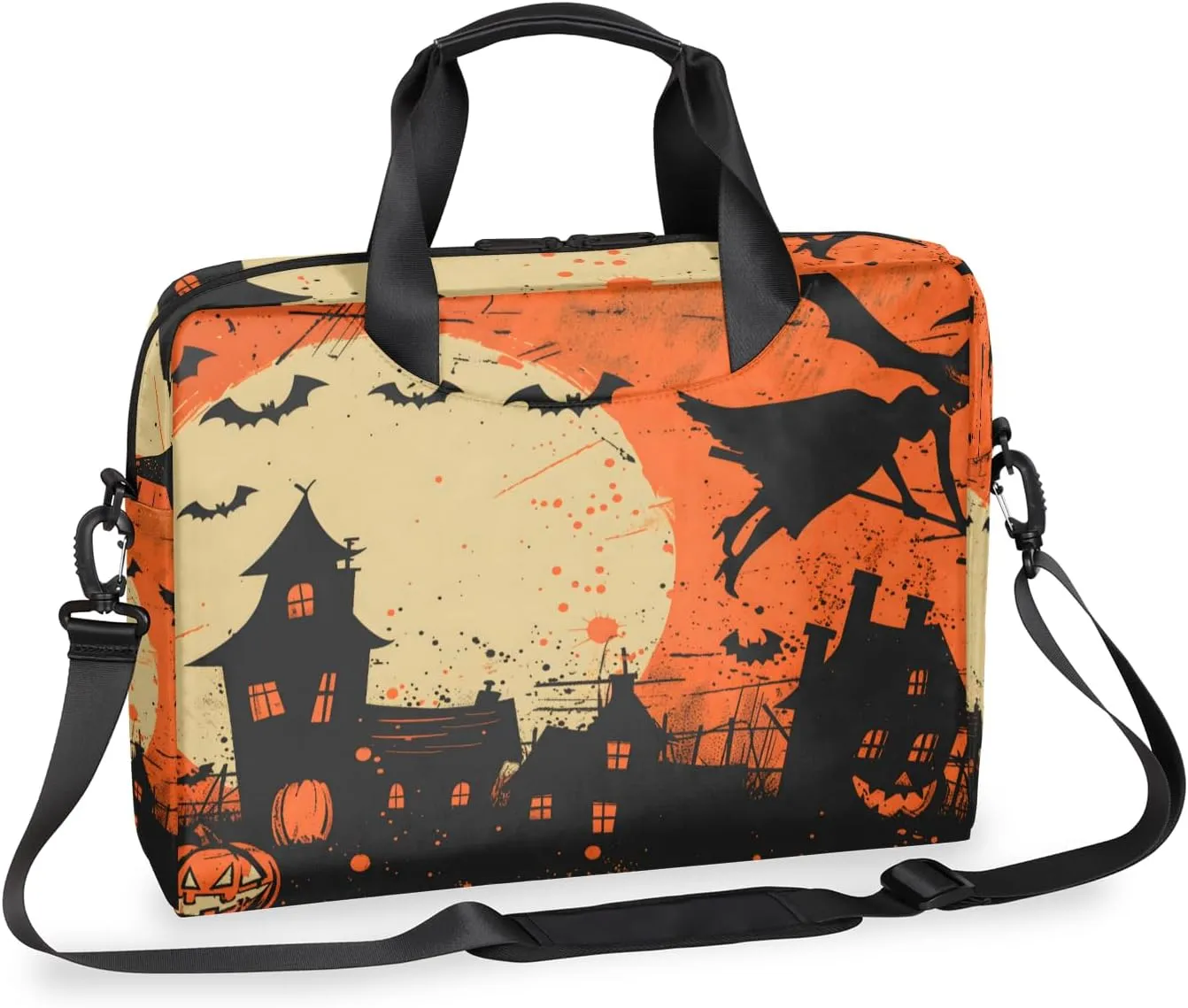 Laptop Bag 15.6 Inch Laptop Sleeve Case with Shoulder Straps Computer Slim Briefcase for Men and Women