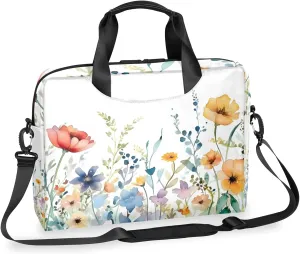 Laptop Bag 15.6 Inch Laptop Sleeve Case with Shoulder Straps Computer Slim Briefcase for Men and Women