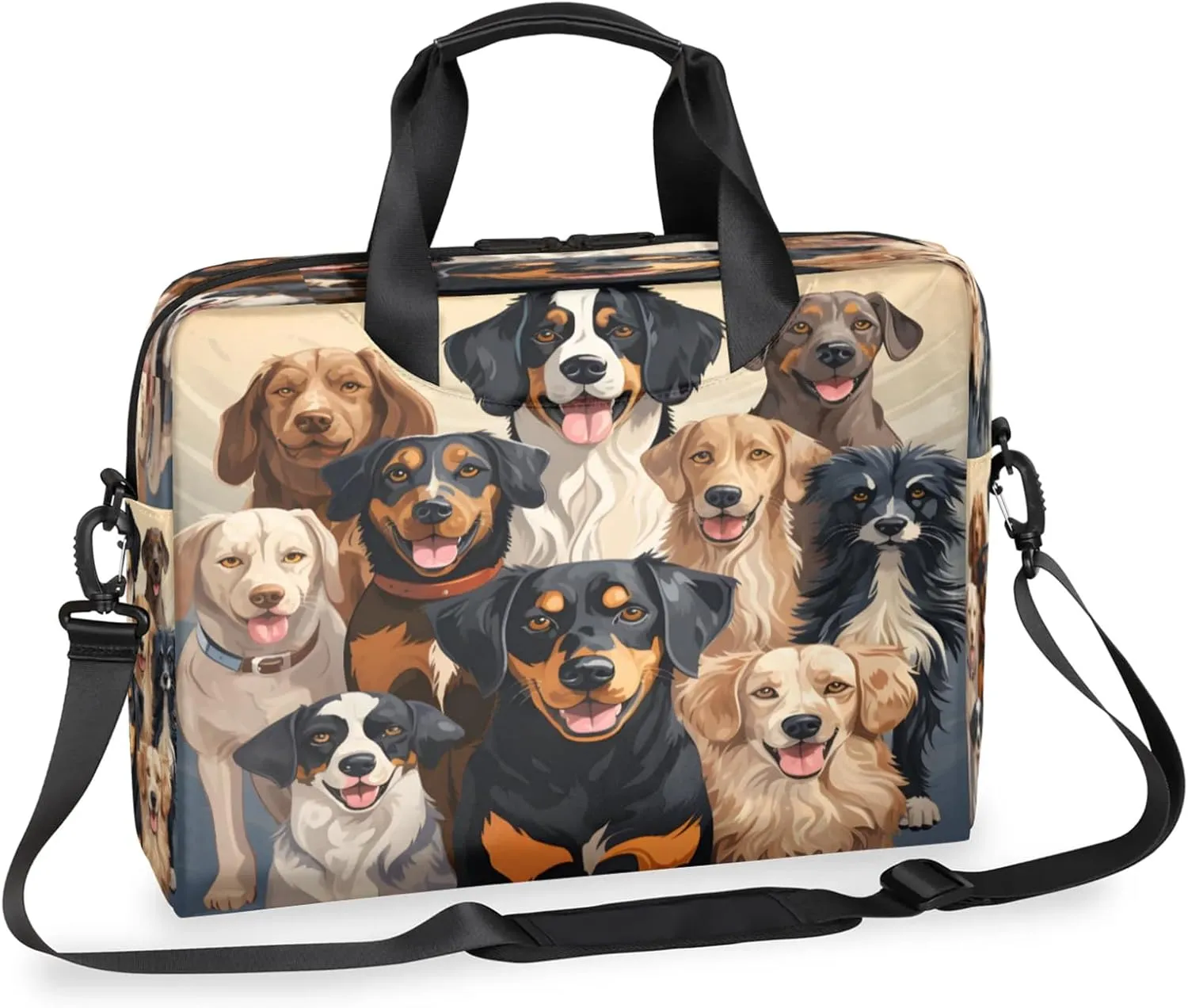 Laptop Carrying Case, Laptop and Tablet, Sleek Design, Water-Repellent Fabric, Business Casual, Casual Toploader