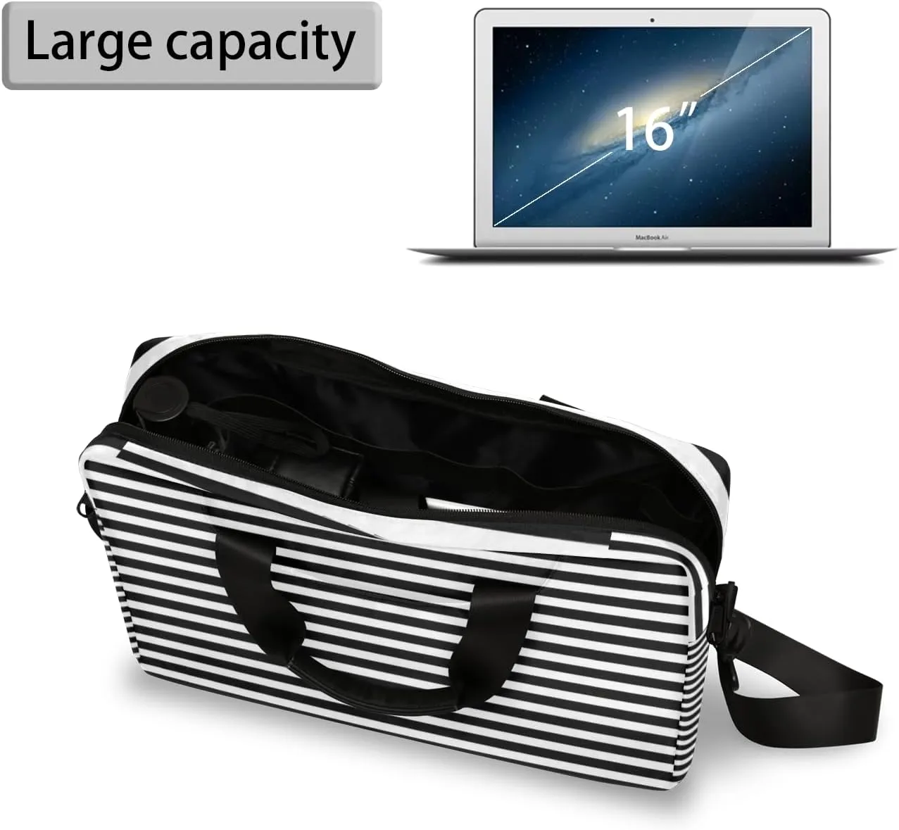 Laptop Shoulder Bag 14 15 15.6 inch Computer Travel Offices Work Briefcase Bags