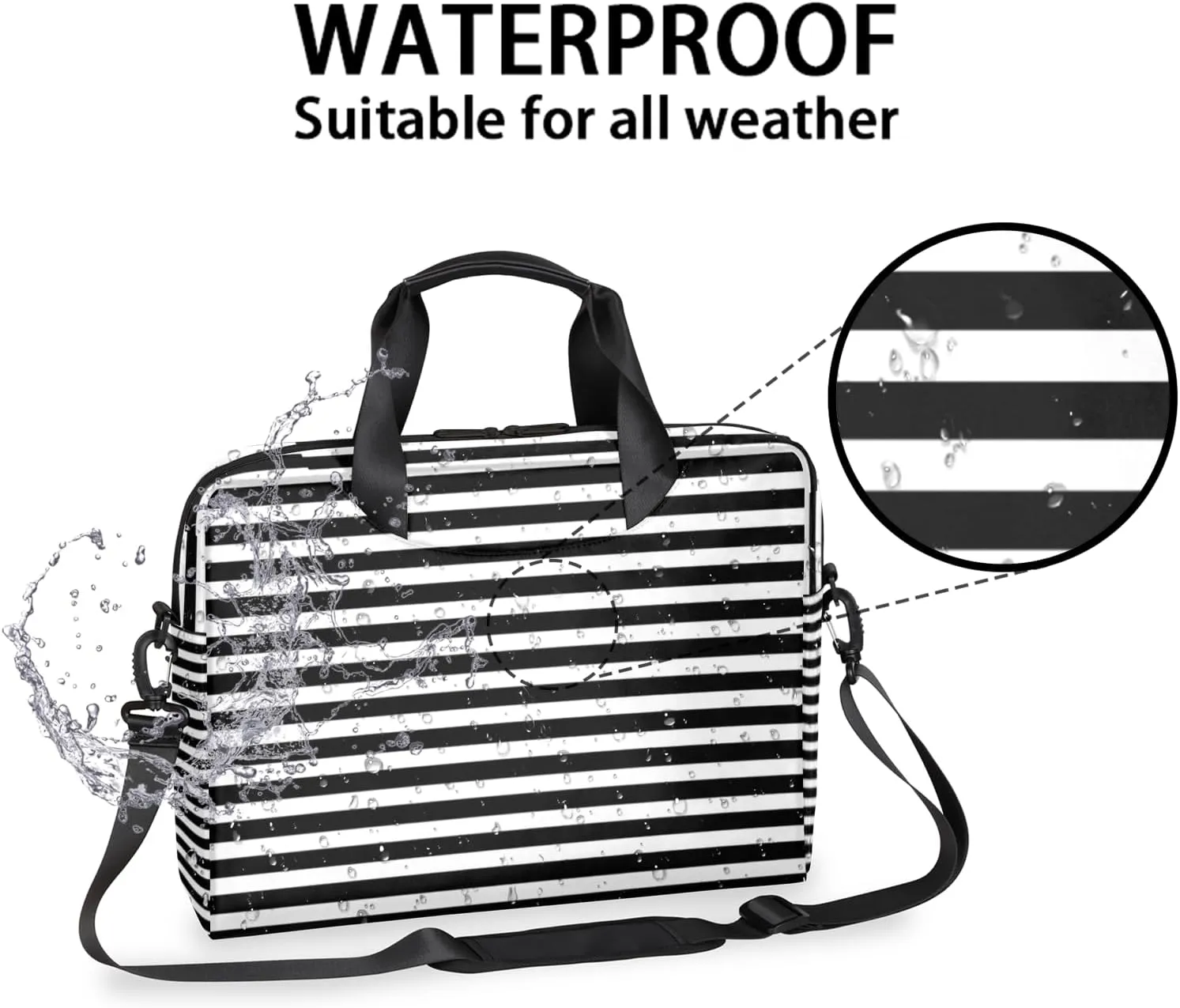 Laptop Shoulder Bag 14 15 15.6 inch Computer Travel Offices Work Briefcase Bags