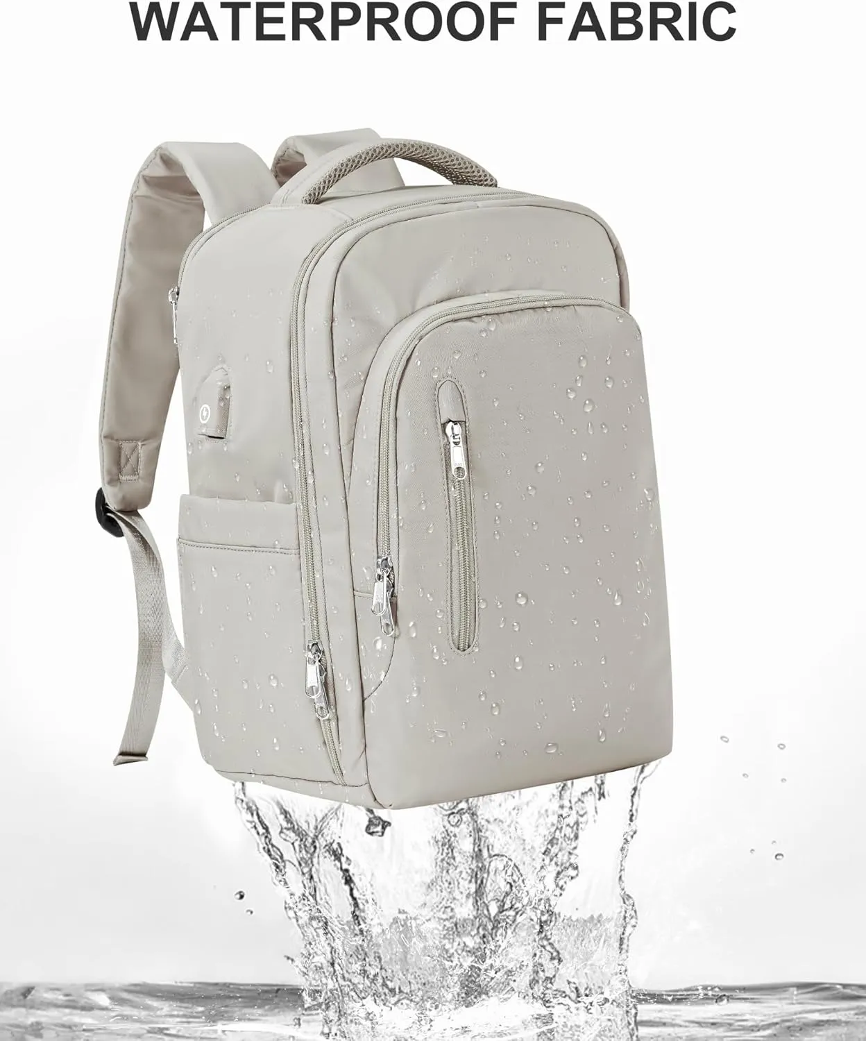 Large Travel Laptop Backpack for Men Women, Carry on Backpack Flight Approved with USB Charging Port, Business Work Hiking