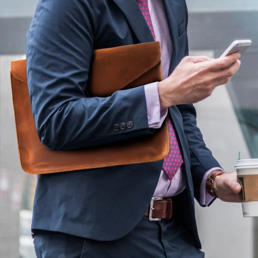 Leather File Folder and Document Holder
