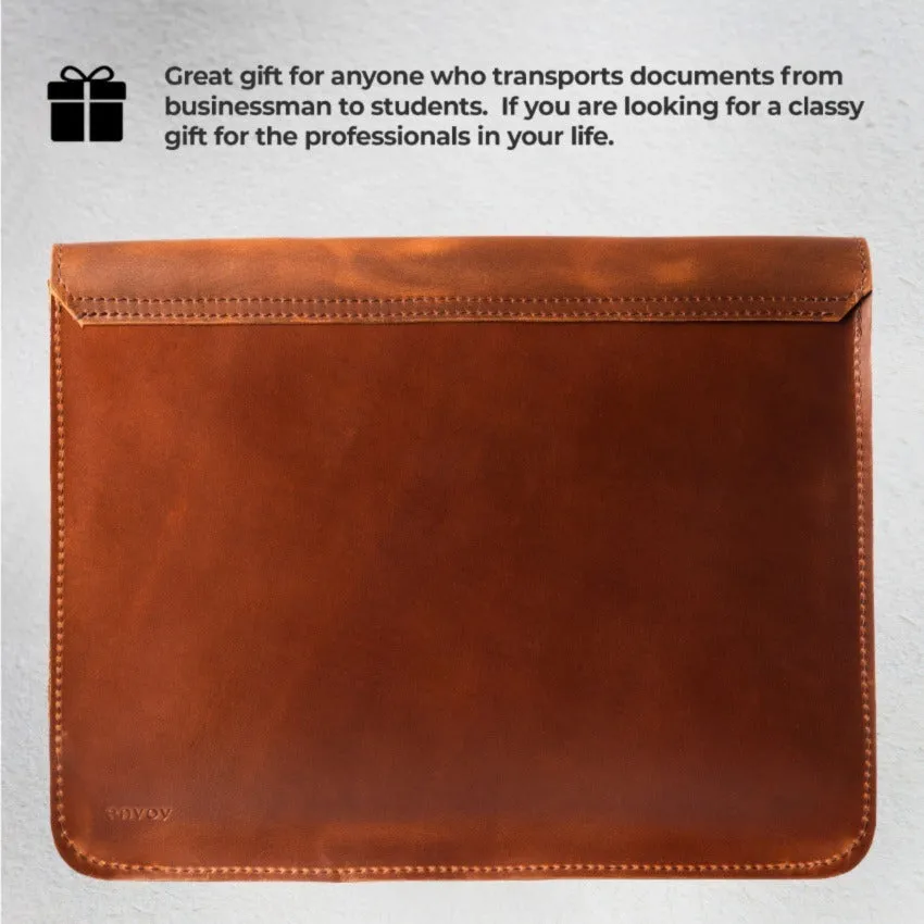 Leather File Folder and Document Holder