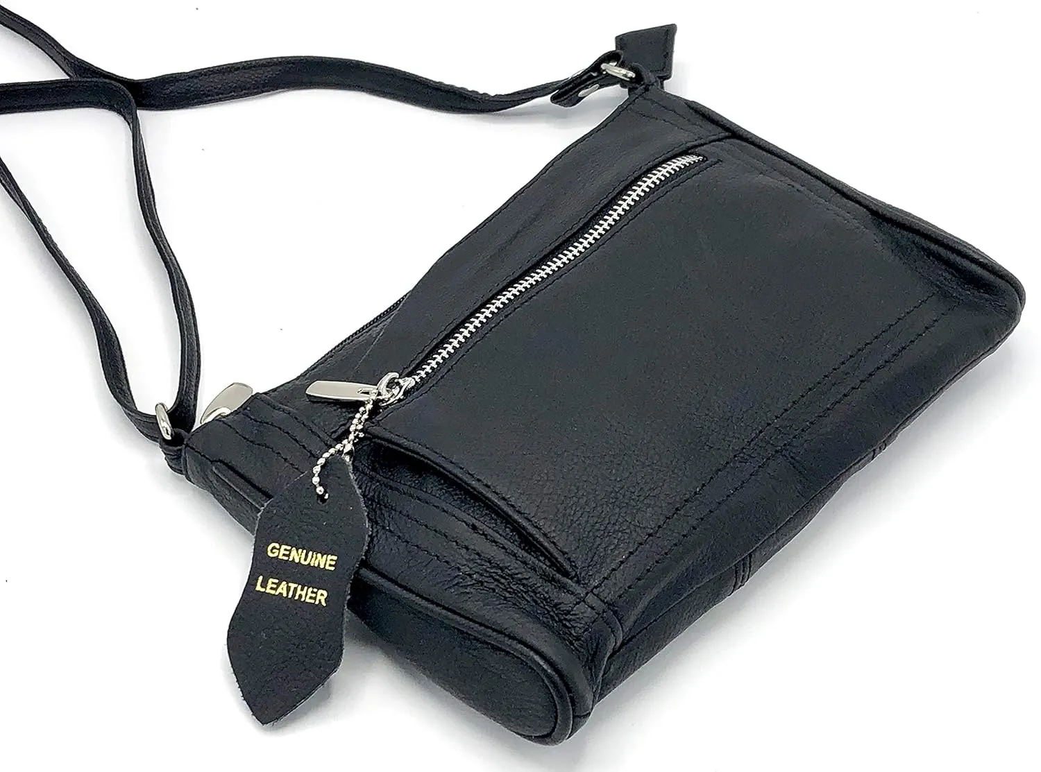 Leather Hand Crafted Leather Small Crossbody Purse Hangbag