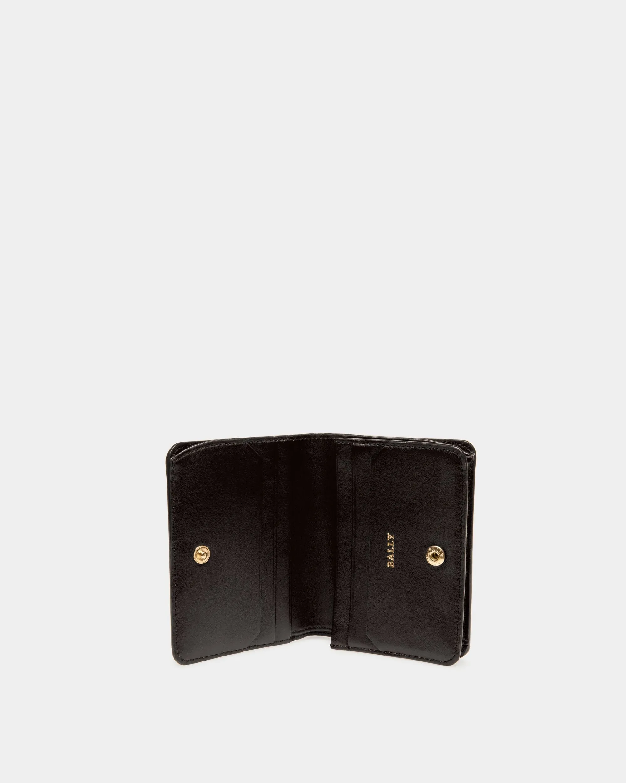 Lettes Leather Business Card Holder In Black