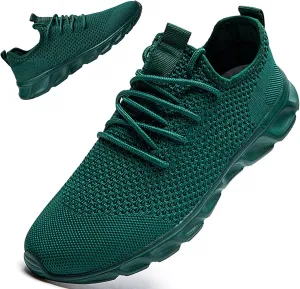 Linenghs Mens Running Shoes Tennis Gym Sneakers Casual Slip On Walking Lightweight Athletic Workout Breathable Fashion Sports Shoes