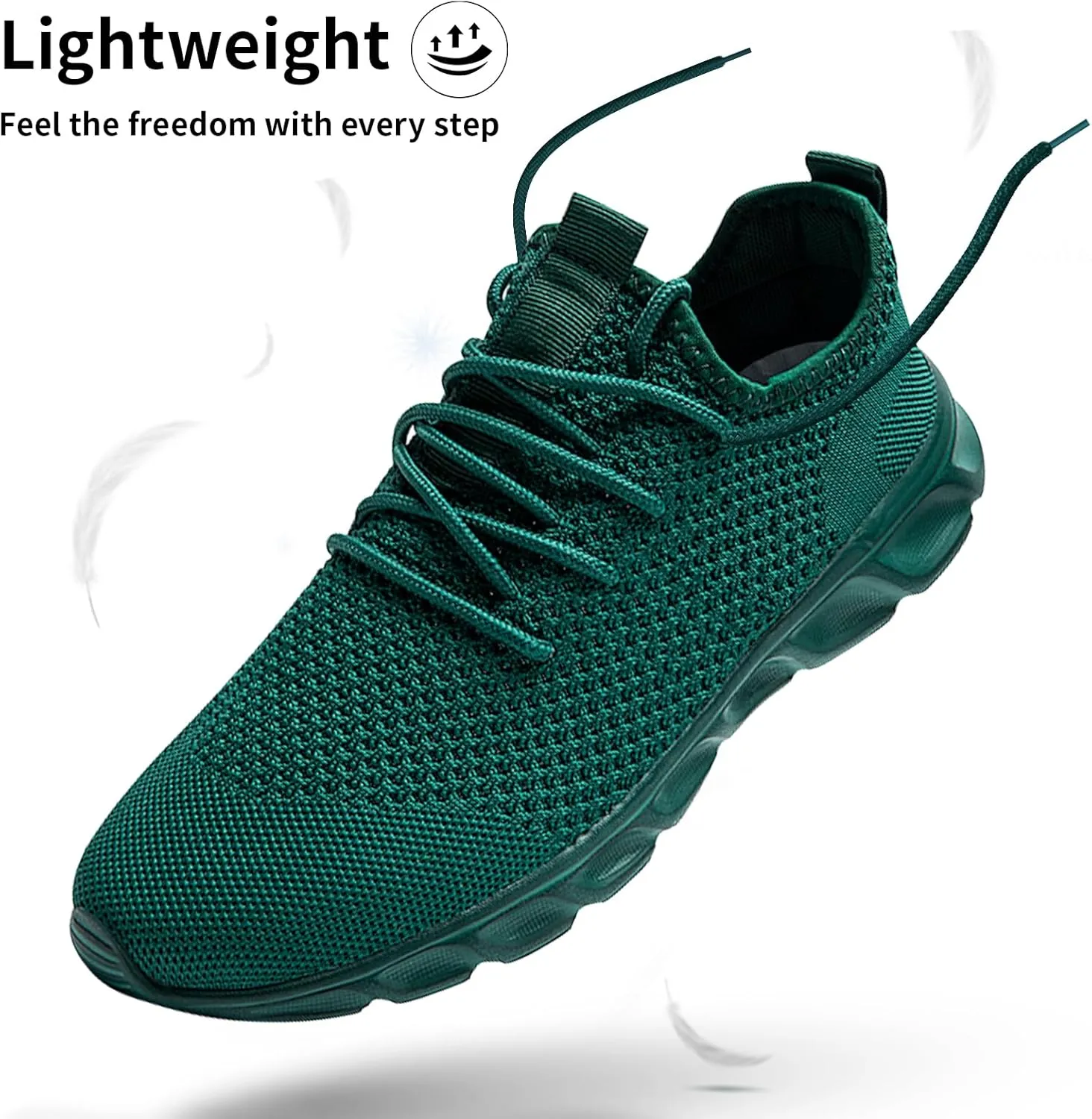 Linenghs Mens Running Shoes Tennis Gym Sneakers Casual Slip On Walking Lightweight Athletic Workout Breathable Fashion Sports Shoes