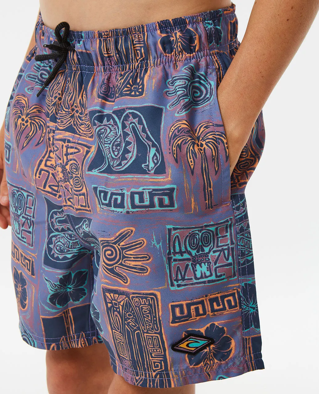 Lost Islands Tile Volley Short - Boys (8-16 years) - Multico