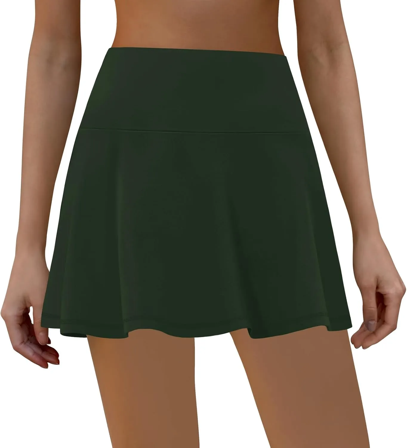 LouKeith Womens Tennis Skirt High Waisted Athletic Skorts Running Casual Pickle Ball Golf Skirts with Pockets