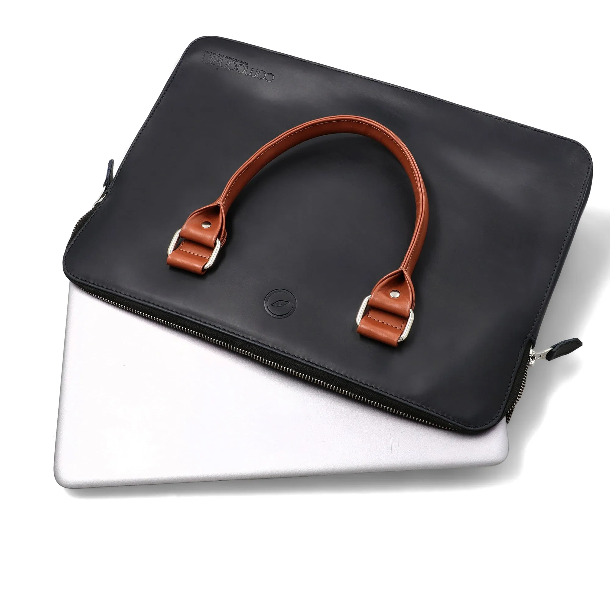 LOXANO Leather Business Laptop Bag