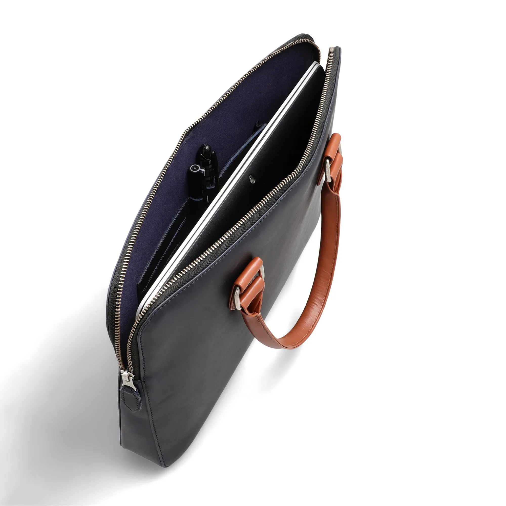 LOXANO Leather Business Laptop Bag